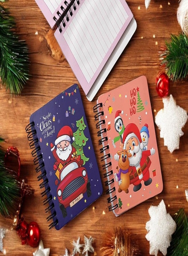 Le Delite Christmas Santa Stationery Gift Set for Kids I new year goody gift set cute stylish School Stationery Pencil Pouch with Bag Diary I Return Gift for Kids (8 items set) - Image 4