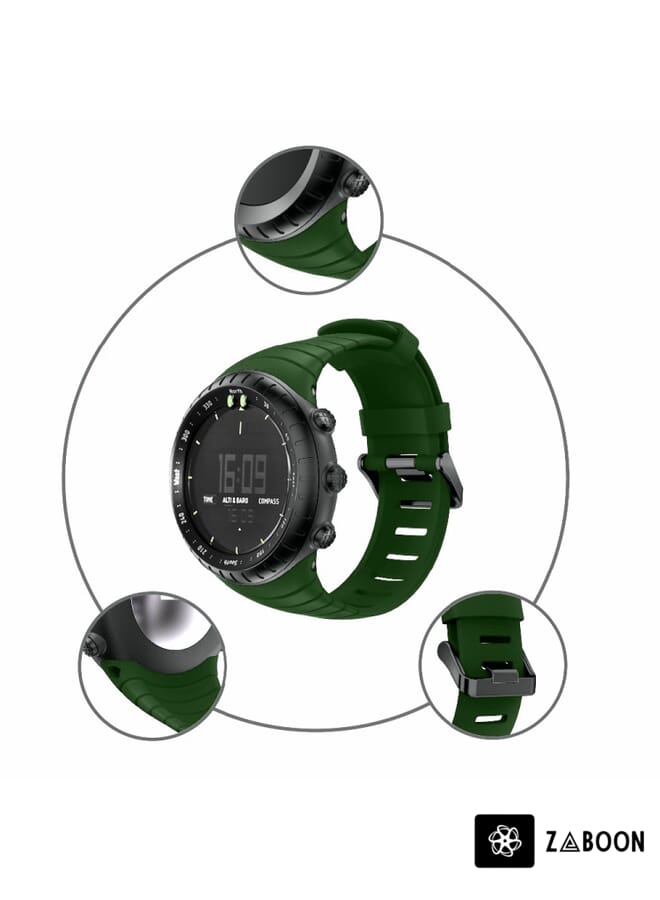 Zaboon Smart Watch Silicone Watch Band  Suunto Core - Image 5