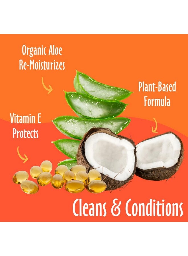 ايرث باث إيرث باث، شامبو وبلسم مانجو تانجو 2 في 1 - شامبو وبلسم للكلاب خالٍ من القسوة، صنع في الولايات المتحدة الأمريكية، بلسم لطيف للكلاب، أفضل شامبو ومستلزمات للجراء، غسول للكلاب - (مجموعة واحدة) - Image 2