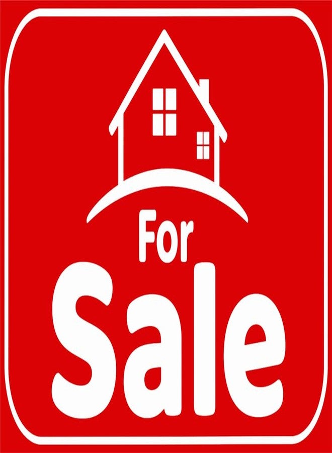 VAAIMAI For Sale Signboard | 12X8 Inch | Red | 5MM Board | Double-Sided Self-Adhesive Weather Resistant Long Lasting Signage, Pack of 1 - Image 1