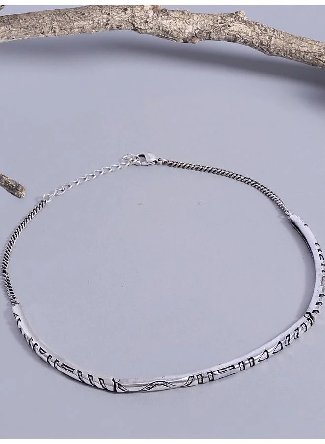 فويلا قلادة تشوكر مستوحاة من الطراز القبلي الأزتيكي