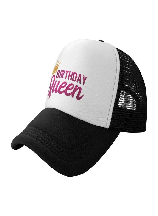ZBDSKLEX Happy Birthday Trucker Hat for Men Women, Adjustable Mesh Baseball Cap for Birthday Party - Image 2
