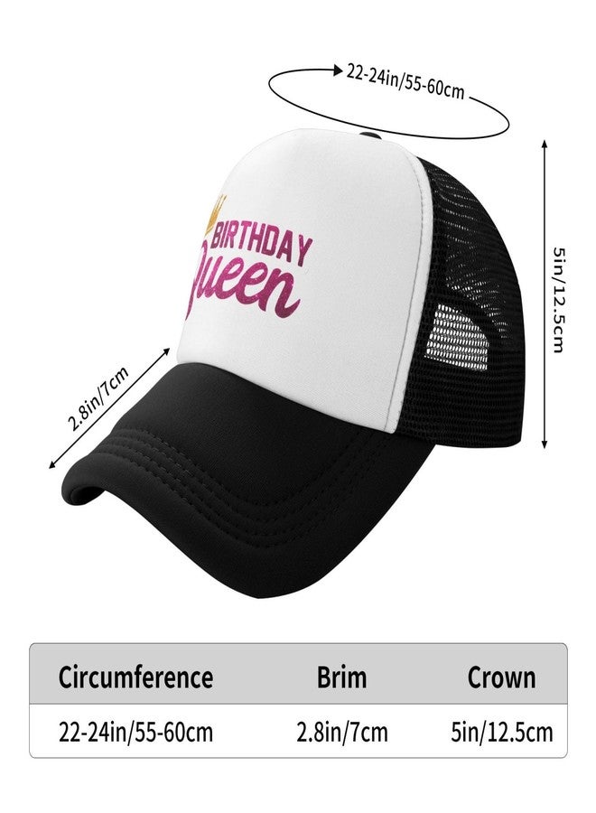 ZBDSKLEX Happy Birthday Trucker Hat for Men Women, Adjustable Mesh Baseball Cap for Birthday Party - Image 5