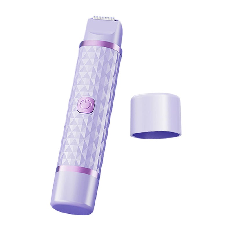 ماكينة إزالة الشعر الكهربائية القابلة لإعادة الشحن عبر منفذ USB للنساء، مقاومة للماء، لإزالة شعر الوجه والجسم - Image 2