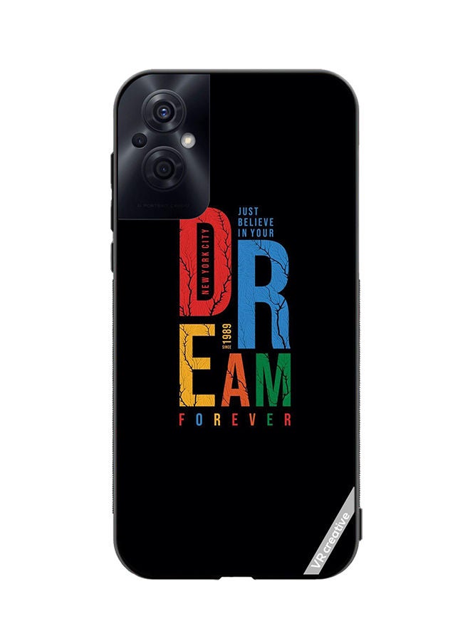 VR CREATIVE Protective Case Cover For Oppo Reno8 Z Dream Forever Design Multicolour - Image 1