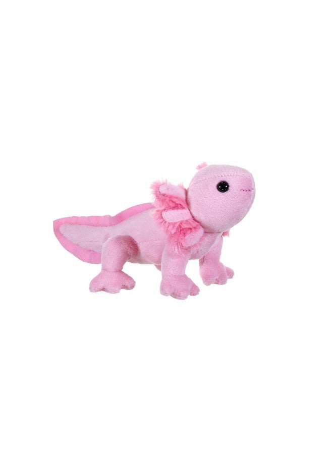 Wild Republic Pocketkins Eco Axolotl, Stuffed Animal, 5 Inches, Plush Toy, Made from Recycled Materials, Eco Friendly