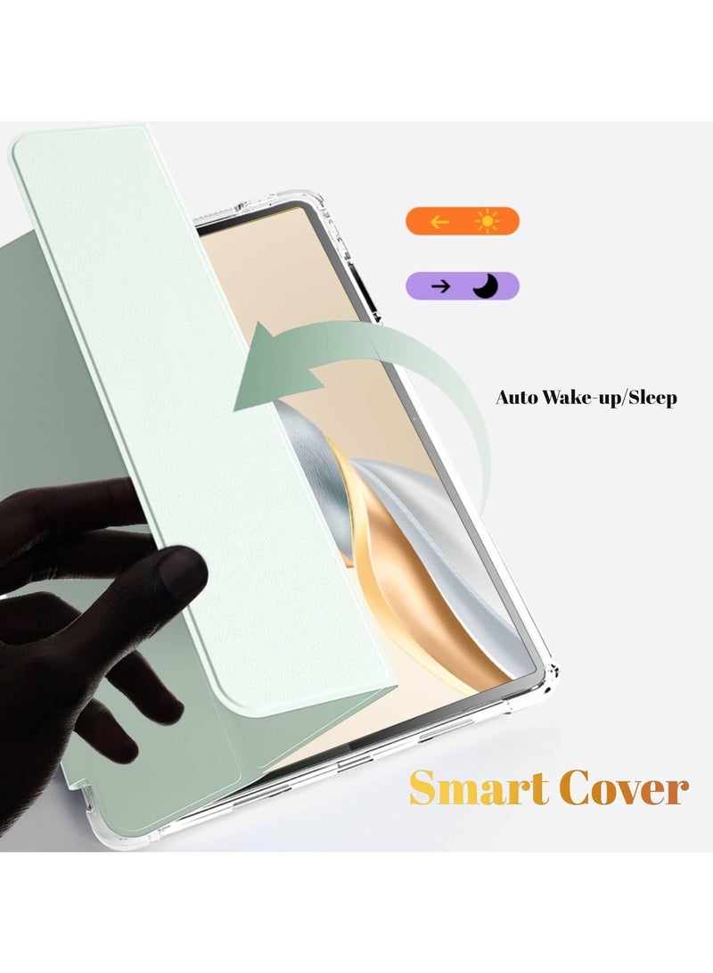 VKL Cover Compatible with Honor Pad X9a 11.5" 2025 Case with Pencil Holder, Slim Lightweight TPU Shockproof Cover with Clear Back Shell Protective for Honor Pad X9a 11.5" 2025 (Black) - Image 2
