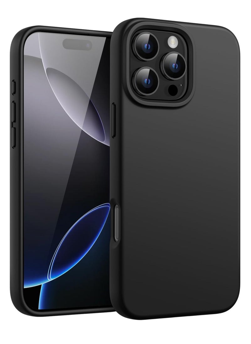 BORTONY iPhone 16 Pro Max Case Cover Silky Soft Liquid Silicone iPhone 16 Pro Max Cover inside Microfiber Lining  Anti-Scratch Shockproof Protective Cover For Apple iPhone 16 Pro Max  - Image 1