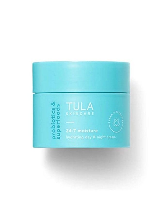 TULA Skin Care 247 Moisture Hydrating Day And Night Cream (Travelsize) | Moisturizer For Face Contains Watermelon Fruit And Blueberry Extract | 0.5 Oz.  - Image 1