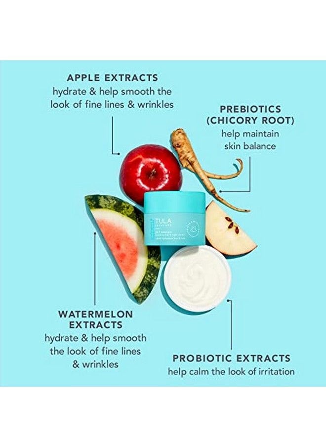 TULA Skin Care 247 Moisture Hydrating Day And Night Cream (Travelsize) | Moisturizer For Face Contains Watermelon Fruit And Blueberry Extract | 0.5 Oz.  - Image 5