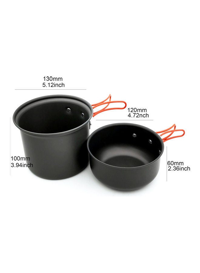 نيبمينينت طقم أدوات طهي للتخييم 17 x 14 14سم - Image 3