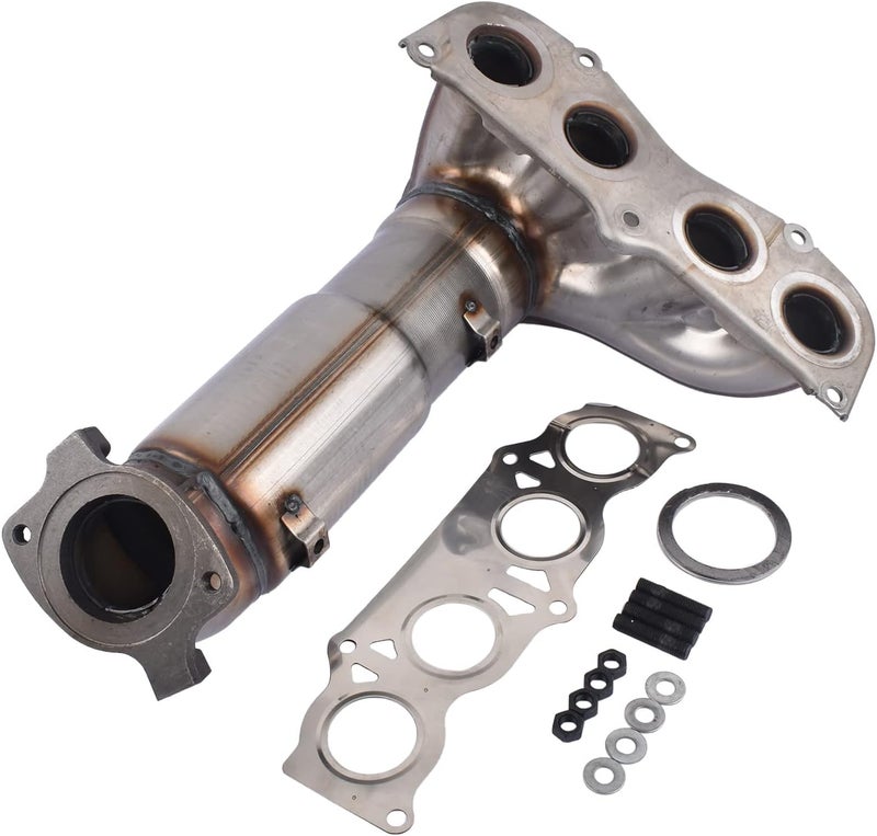 Koomaha 674-050 Catalytic Converter Exhaust Manifold for 2007-2011 Toyota Camry 2.4L Hybrid - Image 1