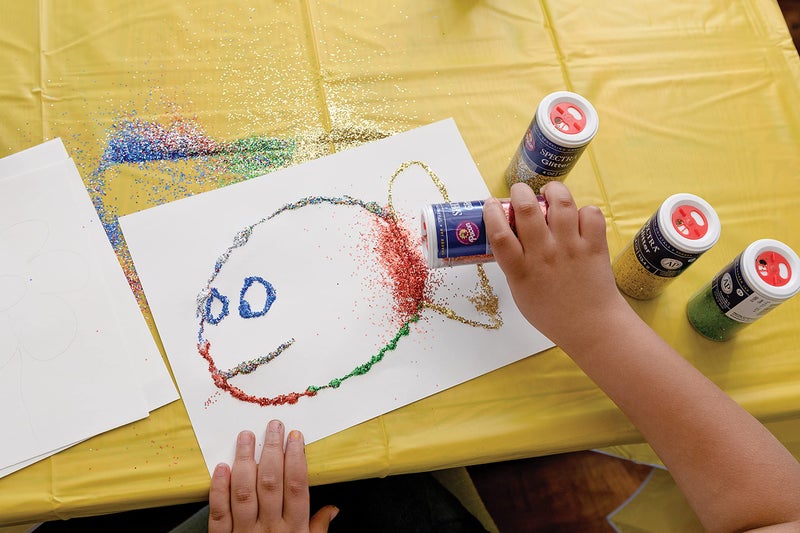 Spectra فنون وحرف لامعة، زرقاء، 16 أونصة، 1 جرة - Image 4