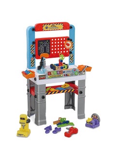 My Busy Workbench, Interactive Toddler Toy, Pretend Play Tools, 100+ Pieces, Lights, Music And Sounds