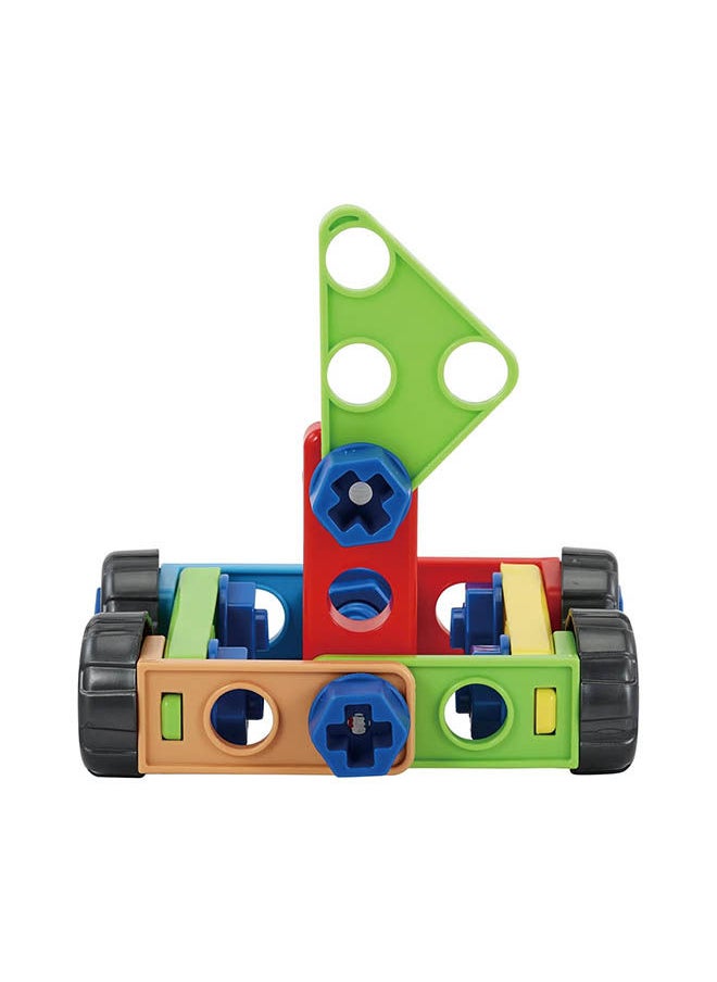 vtech - My Busy Workbench, Interactive Toddler Toy, Pretend Play Tools, 100+ Pieces, Lights, Music And Sounds - Image 1