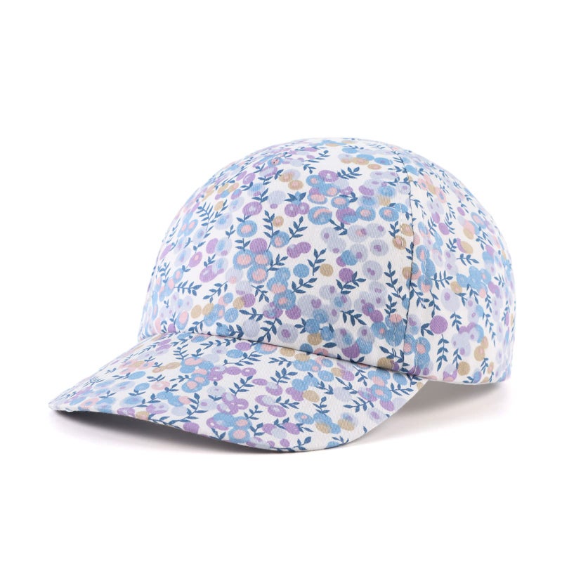 Zsedrut Girls Baseball Cap Toddler Cotton Sun Hat Kids Trucker Hats Infant Lightweight Ball Caps Spring Summer (2-5Y, Purple Grape) - Image 1