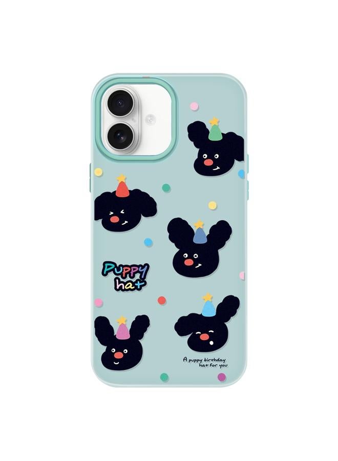 S-TOP Case For iPhone 16 Plus Skin Feeling Jelly TPU Hybrid PC Phone Case - Image 1