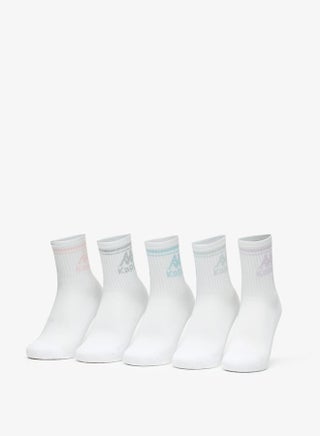 Girls Logo Print Half Terry Socks - Set of 5 - pzsku/Z8CF827E09BE1FEE62745Z/45/_/1728990213/1c118050-d71b-4a37-a982-4b399621fd8a