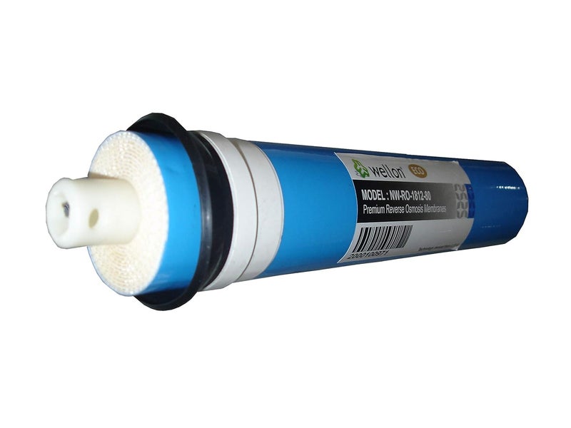 WELLON ECO 80 GPD RO Membrane for All Kind of Domestic Water Purifier Systems Blue Works Till 2000 TDS - Image 2