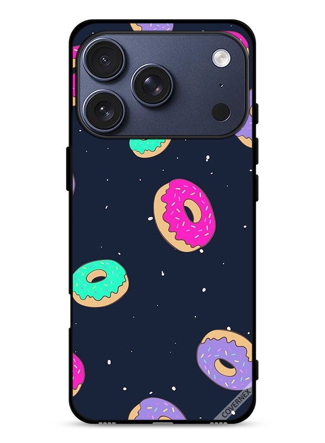 Covernex Apple iPhone 17 Pro Protective Case Cover Donuts - Image 1