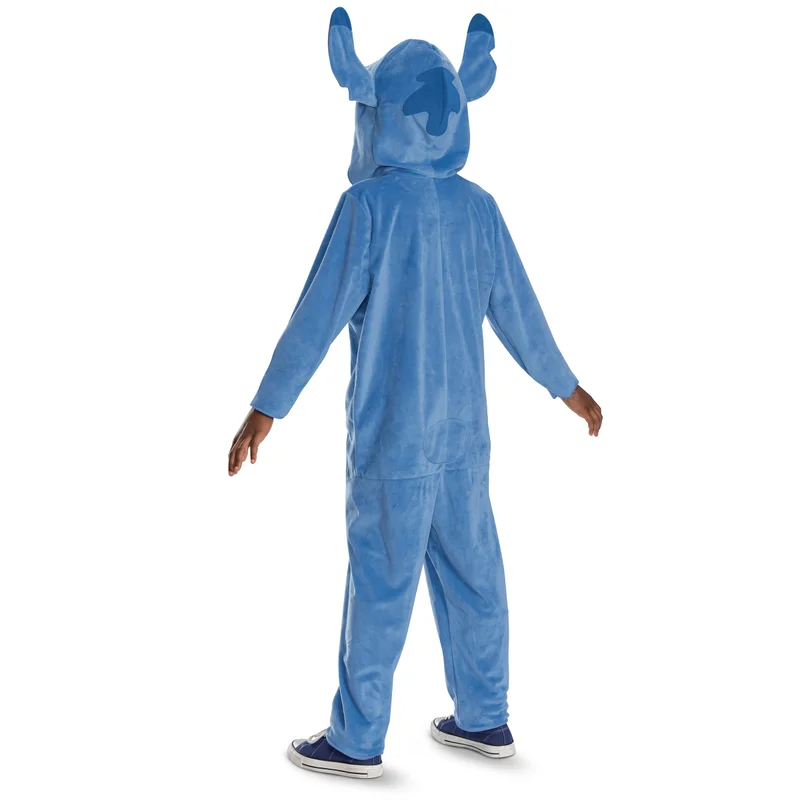 Party Centre Stitch Costume for Kids, Official Lilo and Stitch Hooded Jumpsuit Outfit