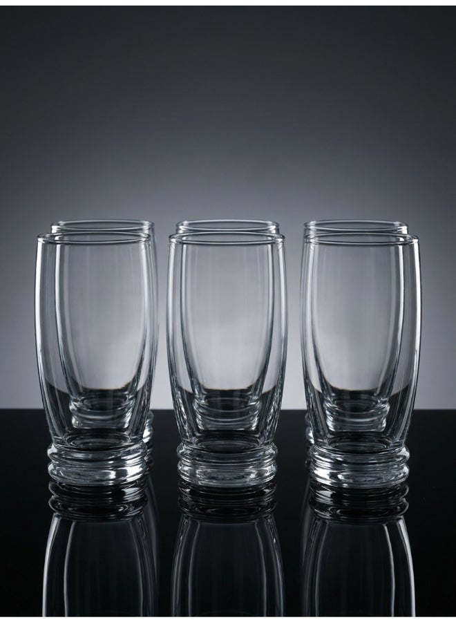Luminarc Cortina 6 Piece Tumbler 330ml Drinking Set For Juice, Water, Soft Drinks, Hard Drink, Hot Beverages - Image 5