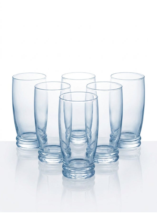 Luminarc Cortina 6 Piece Tumbler 330ml Drinking Set For Juice, Water, Soft Drinks, Hard Drink, Hot Beverages - Image 1
