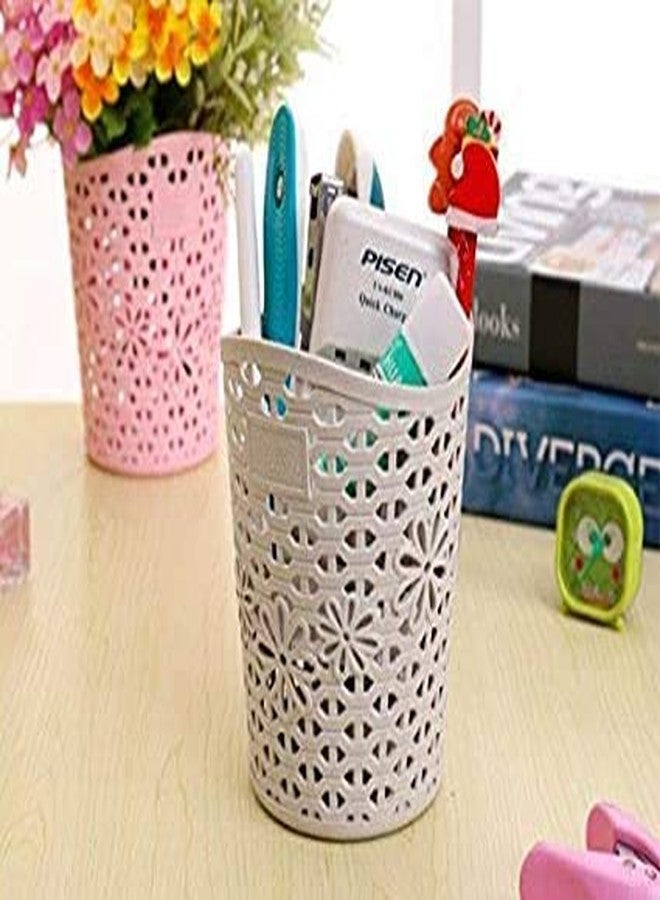 Gra8 سلة تخزين معلقة صغيرة من Gra8 مزودة بخطاف، منظم تخزين، سلة مهملات بلاستيكية صغيرة، رف حائط، رف معلق لتجفيف النفايات للمنزل والمكتب (متعدد الألوان) (1) - Image 3