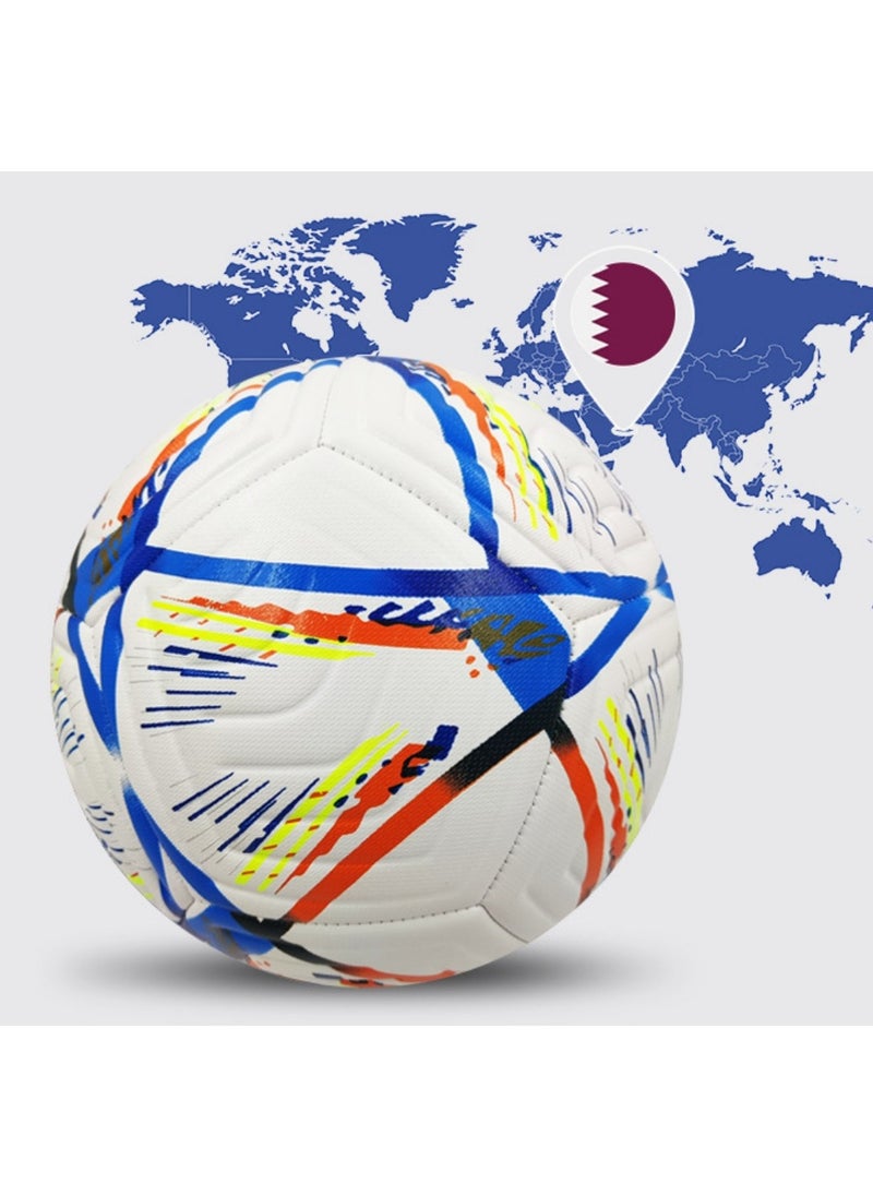 Generic Training Football Size 5, Indoor Outdoor Soccer Training Ball Football for Playground Soccer Players  - Image 5