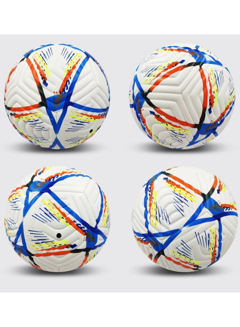 Training Football Size 5, Indoor Outdoor Soccer Training Ball Football for Playground Soccer Players - Image 3