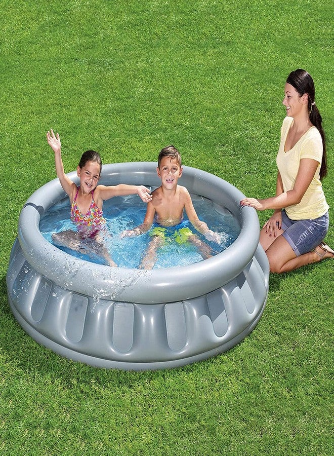 NHR Inflatable Space Ship Pool for Kids, Portable Home Pool Bathtub 512L Water Capacity, Quick Setup Baby Bath Tub, Mini Water Pool for Indoor Outdoor Garden Balcony (3+ Years) - Image 1