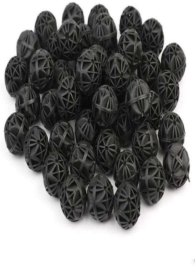 BK B&K Bio-Filter Balls Black Media with Sponge Small - (16mm & 26mm) - (50pcs) - Image 1