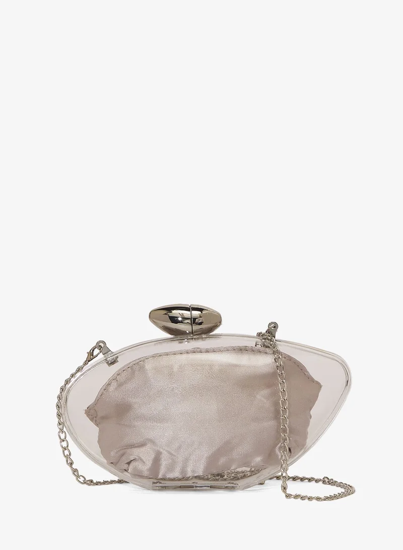 Namshi x Colorful Resin Detailed Clutch