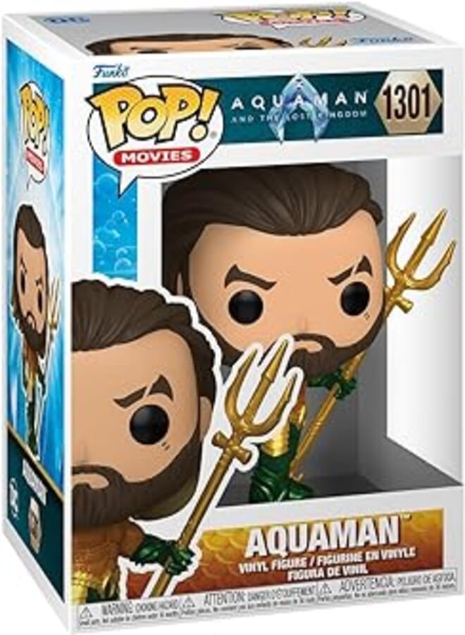 Funko Pop! Super Heroes: DC - Aquaman and the Lost Kingdom - Aquaman Hero Suit