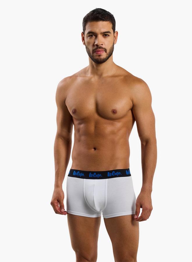 Lee Cooper Men Printed Waist Trunks - Pack of 3 - Image 3