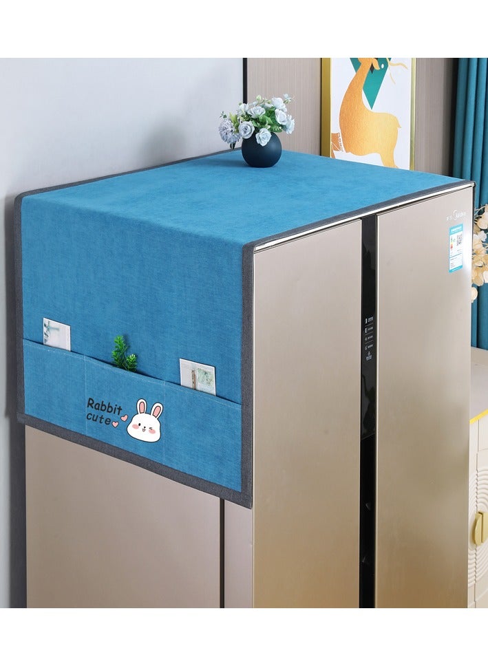 EBMINI Anti Slip Refrigerator Dust Cover Dust Cloth Cover 