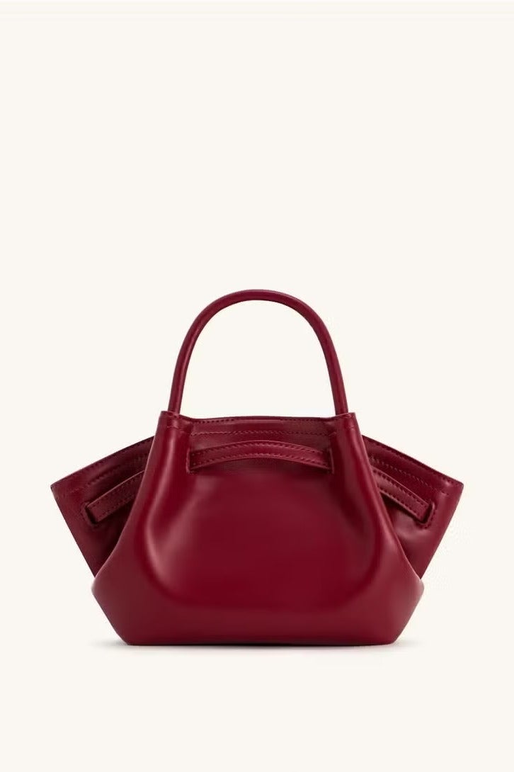 JW PEI Hana Mini Dumpling Bag - Women's Small Crossbody  Shoulder Bag for Work and Daily Use - RED - Image 4