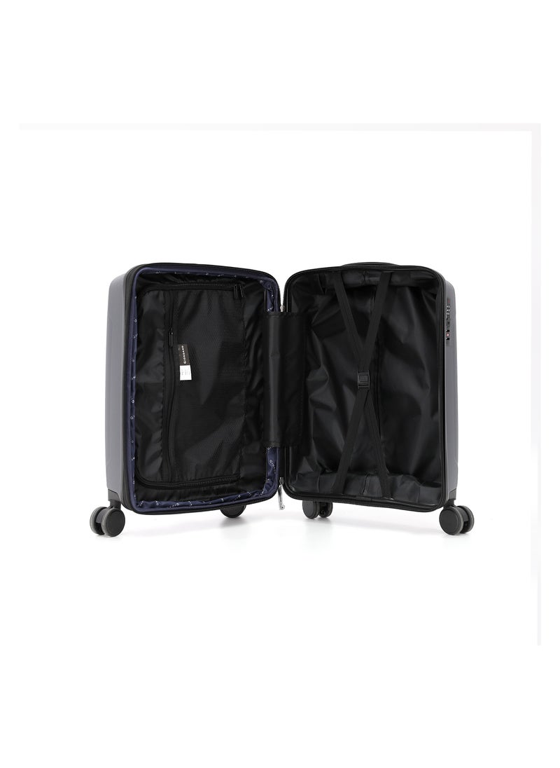 GIORDANO Unbreakable Hardshell PP Luggage Trolley Bag 20 inch Cabin Size With Double Spinner Wheels,Grey  - Image 2