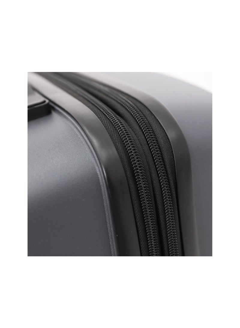 GIORDANO Unbreakable Hardshell PP Luggage Trolley Bag 20 inch Cabin Size With Double Spinner Wheels,Grey  - Image 5