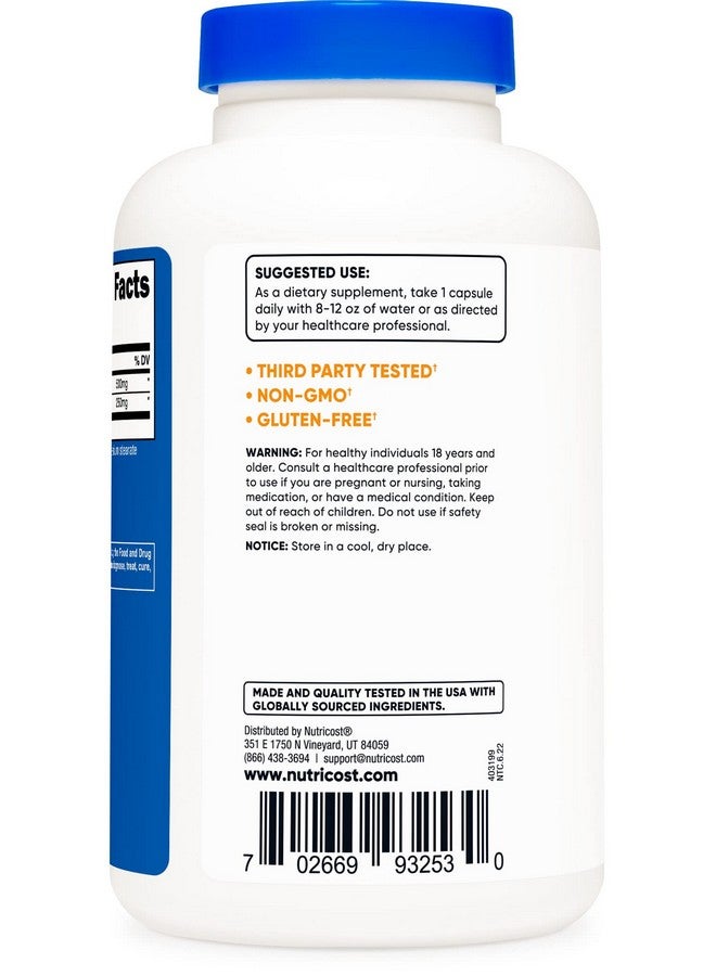 Nutricost Larginine Lornithine 750Mg; 180 Capsules - Image 4