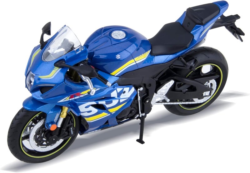 D-power - SUZUKI GSX-R1000 - Blue | Die-Cast Replica, Ultimate Collector's Item, Limited Edition | Size - 1:12, For Kids 3+ - Image 1