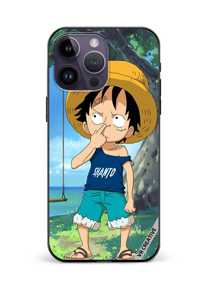 VR CREATIVE Protective Case Cover For Apple iPhone 16 Pro Max Monkey Dluffy Design Multicolour