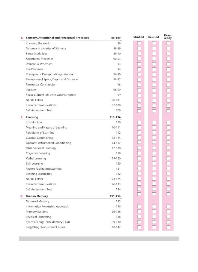 Arihant All in One Psychology Class 11 for CBSE Exams 2025-26 | Revised Edition as per latest syllabus | Simplified Theory, All Types of Exam Pattern Questions, CBQs, MCQs, A-R, Case Based, Sample Question Papers, & Project Work