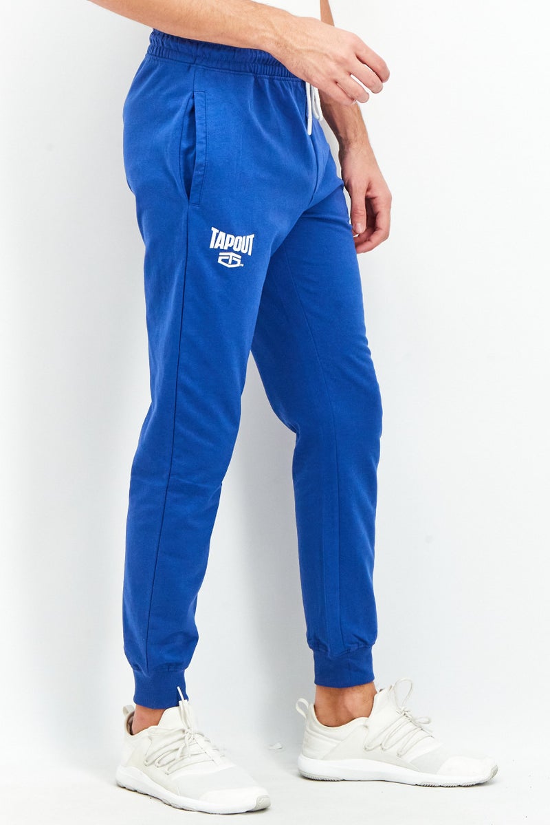 RBX Men Sportswear Fit Drawstring Pants, Blue - Image 2