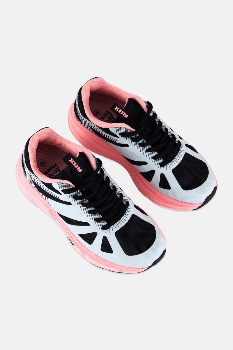 RBX Women Lace Up Running Shoes, Multicolor - Image 4