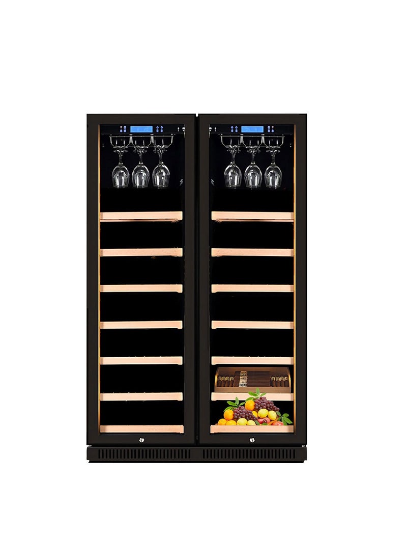 Cool Baby COOLBABY constant temperature air-cooled wine cabinet red wine and tea integrated cabinet with lock beverage fruit refrigeration preservation H: 163CM - Image 1