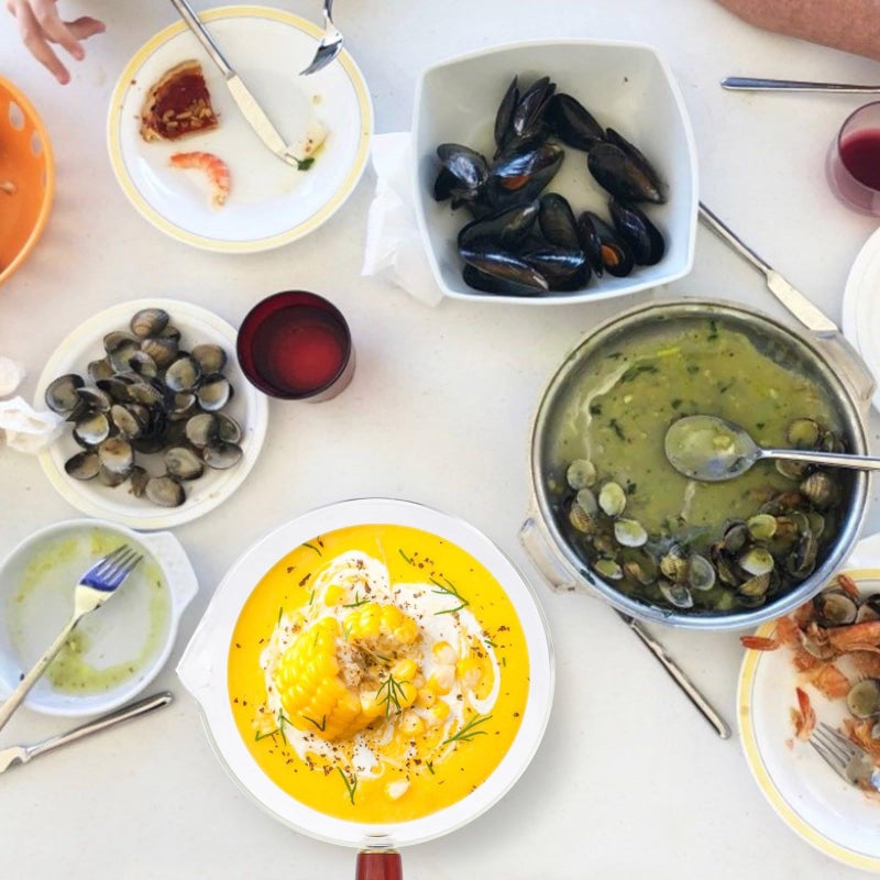 Heat Resistant Glass Instant Noodle Bowl 600ml With Wood Handle Microwave Safe - Image 4