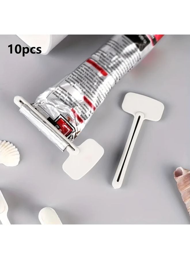 10pcs Plastic Glue Toothpaste Squeezer Tool Easy to Use Without Battery - Image 1