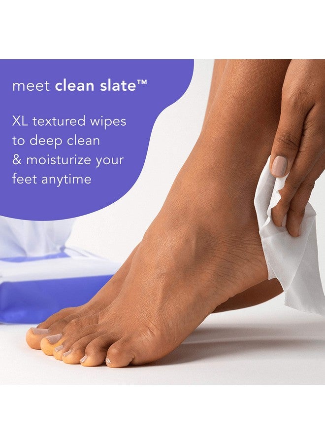 Barefoot Scientist Clean Slate Textured Cleansing Towelettes, Extra-Large, Extra-Strong Foot Disinfecting Wipes - Image 2