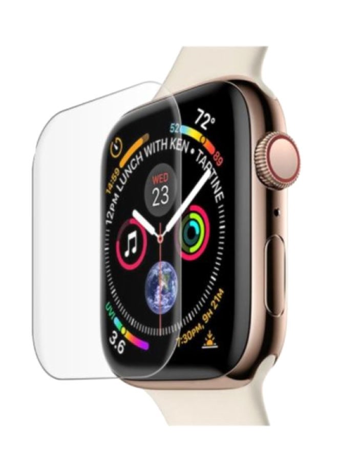 Kingstore Tempered Glass Protective Film For Apple Watch Series 4 40Mm Screen Protector 1 silver Applicable to apple 1-9 generations: 38/40/41/s10/s11 (42mm - Image 1